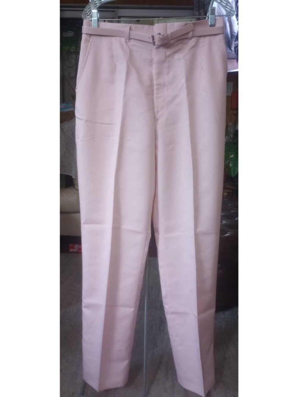 New Vintage Sabene Dress Pink Pants  Wool Blend Pants Size 16